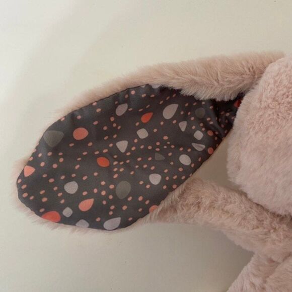 B Softies Butterscotch Bunny Rabbit Je m’appelle 12" Pink Soft Happy Hues NWT - Picture 10 of 11